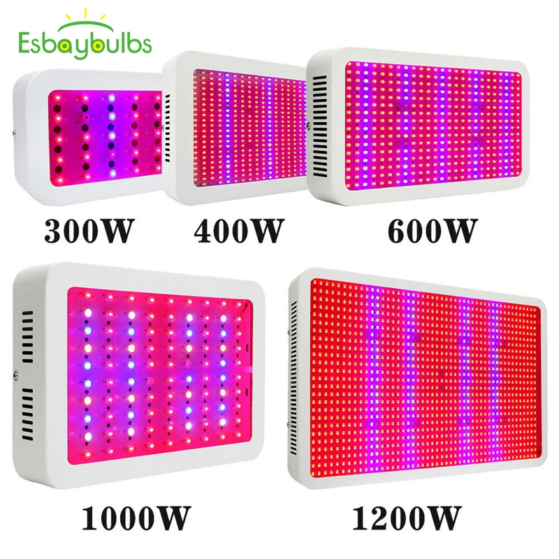 Plant Lights Panel Growing Lamps For Indoor Plants Seedling Vegetable And Flower 300/400/600/800/1000/1200/1600w