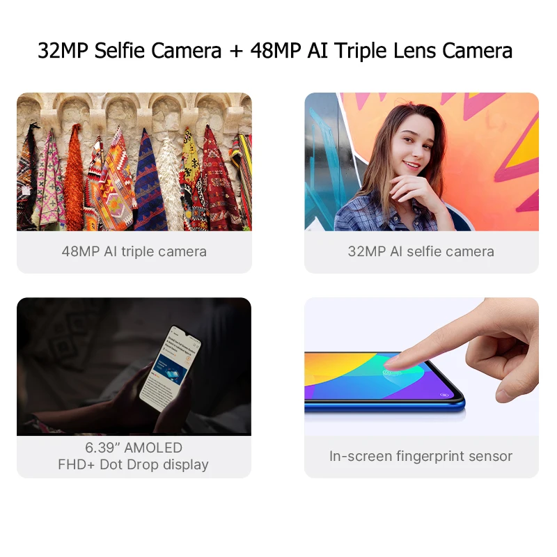 Мобильный телефон Xiaomi Mi 9 Lite, 6 ГБ, 64 ГБ, глобальная версия, Snapdragon 710, 32 МП, AI, Селфи, 48мп, тройная камера, 4030 мА/ч, 18 Вт, быстрая зарядка