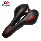 Женское велосипедное седло, удобная дышащая силиконовая подушка, переднее сиденье горного шоссейного велосипеда, нескользящее мягкое велосипедное седло