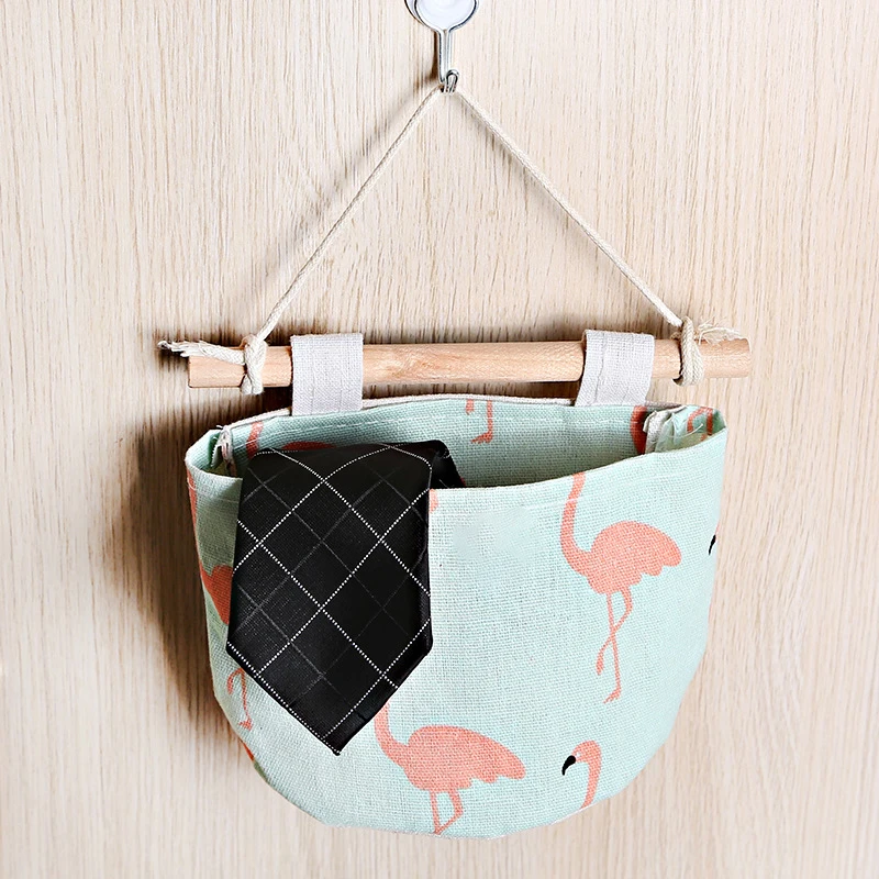 Snailhouse хлопковая льняная подвесная сумка для хранения карманы настенный