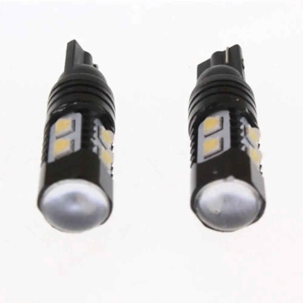 2Pcs 50W 921 912 T10 T15 LED 6000K HID White Backup Reverse Lights Bulb Fog Lamp 12V-24V Car Signal 700LM | Автомобили и