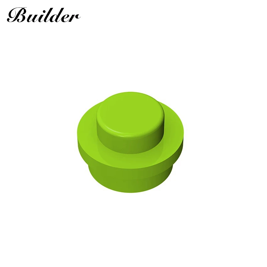 Little Builder 4073 MOC Thin Figures Bricks Round 1x1 Dots 20pcs Building Blocks DIY Pixel Painting Materials Toys for Children | Игрушки и