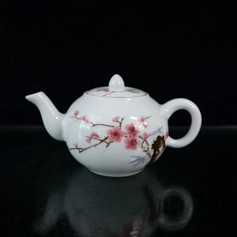 

Ранняя коллекция старого фарфора семья Роза маленький чайник WinePot No.7