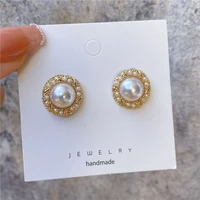 2021 womens earrings set pearl earrings for women bohemian fashion jewelry wedding pendant earrings girls party gifts