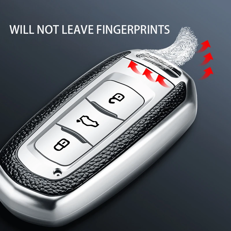 Автомобильный чехол для смарт-ключей кожаный из ТПУ Geely Atlas Boyue NL3 EX7 SUV GT GC9 Emgrand X7 Borui