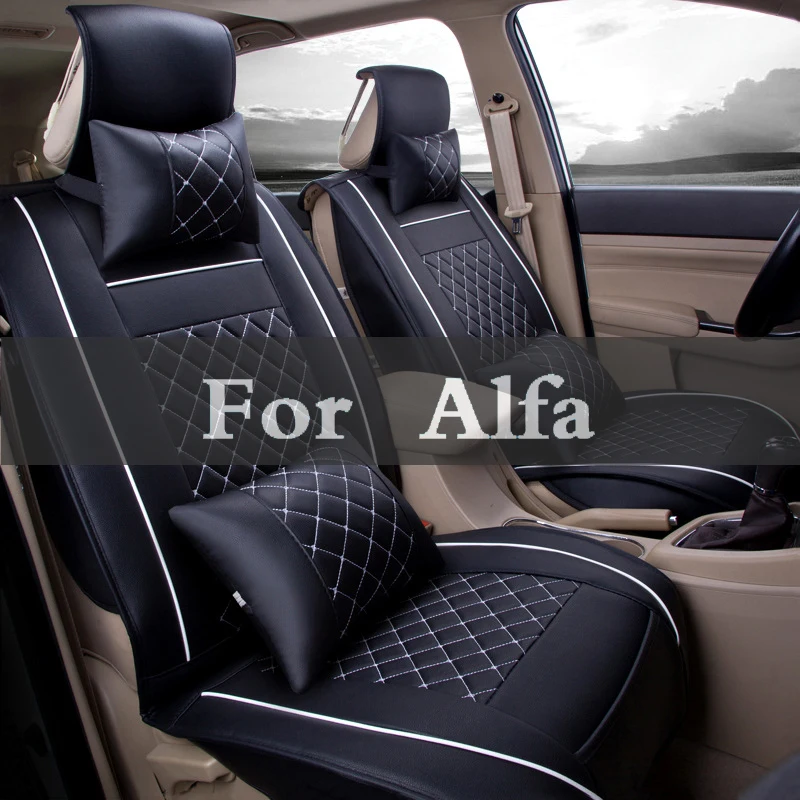 

Car Place Pu Leather Special Pu Leather Car Seat Covers Firm Soft Cushion For Alfa Romeo Gtv Spider Mito Disco Giulietta Volante