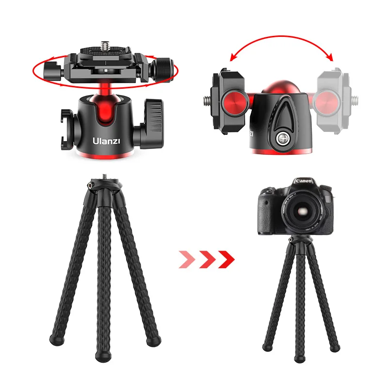 MT-32 металлический Arca Octopus мини штатив для телефона быстросъемный Штатив