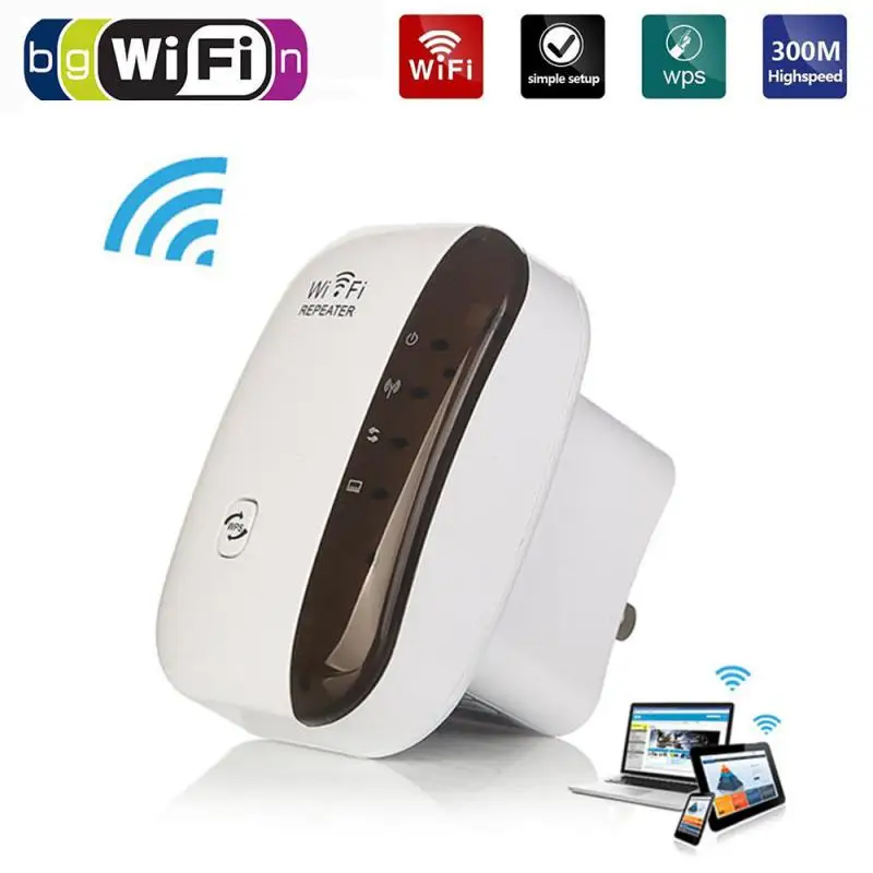 300 Мбит/с Wi Fi усилитель сигнала Беспроводной ретранслятор Wifi дальняя