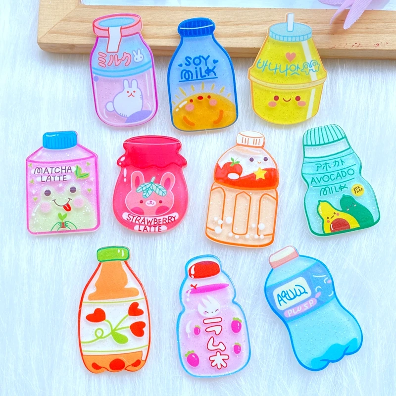 

Набор из 10 акриловых кабошонов для украшений волос TSXJY