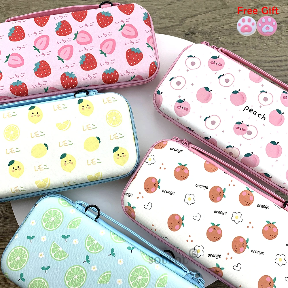 Милый мультяшный чехол для хранения Nintendo Switch Kawaii дорожный защитный игровой
