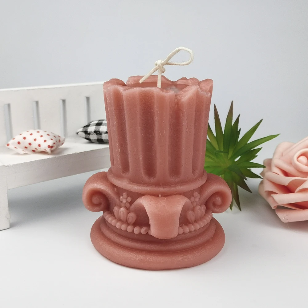 

3D Candle Silicone Molds Cake Chocolate Wax Soap Mould DIY Aromatherarpy Household Decoration Craft Tools