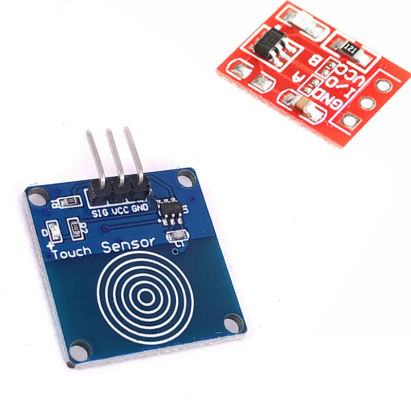 Модуль Сенсорного переключателя TTP223 10 шт. сенсорная кнопка самоблокировки/без