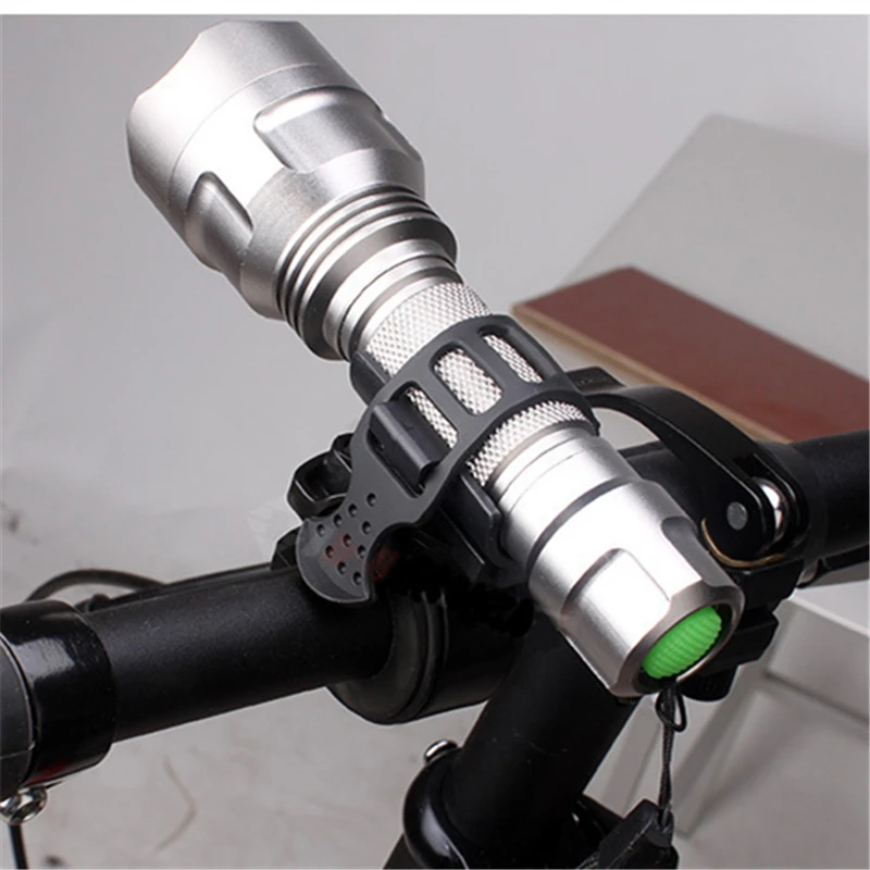 Универсальный держатель для велосипедного фонаря крепление 360 градусов вращение