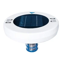Solar Pool-Ionizer,Copper Silver Ion Swimming Pool Purifier Water Purifier,Kills-Algae Pool Ionizer for Outdoor Hot Tubs