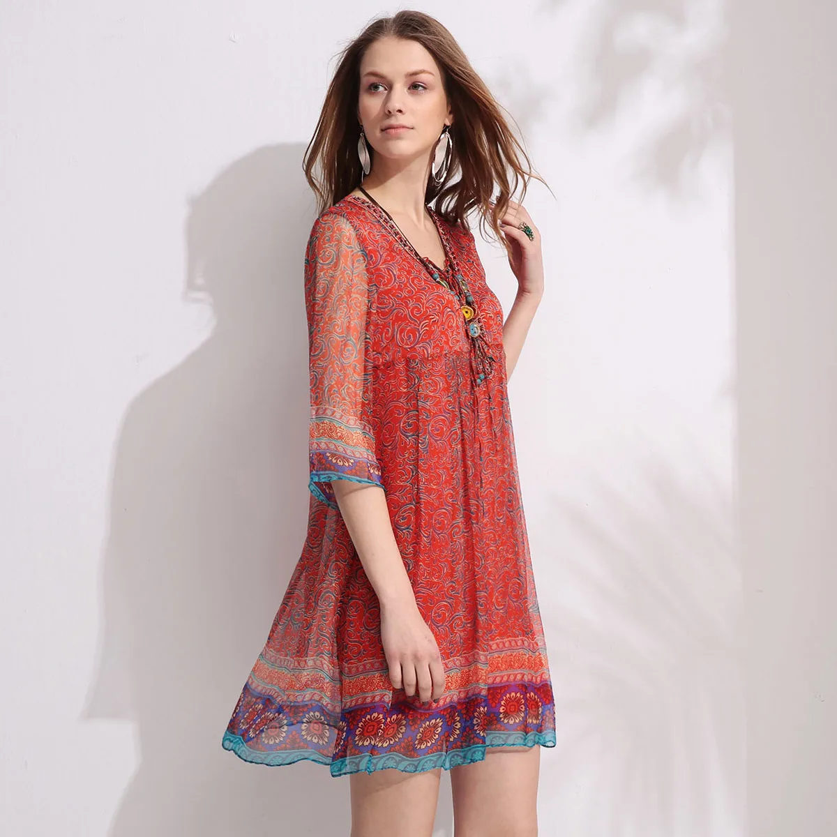 Шелковое летнее платье для женщин мини вечерние платья элегантная женская