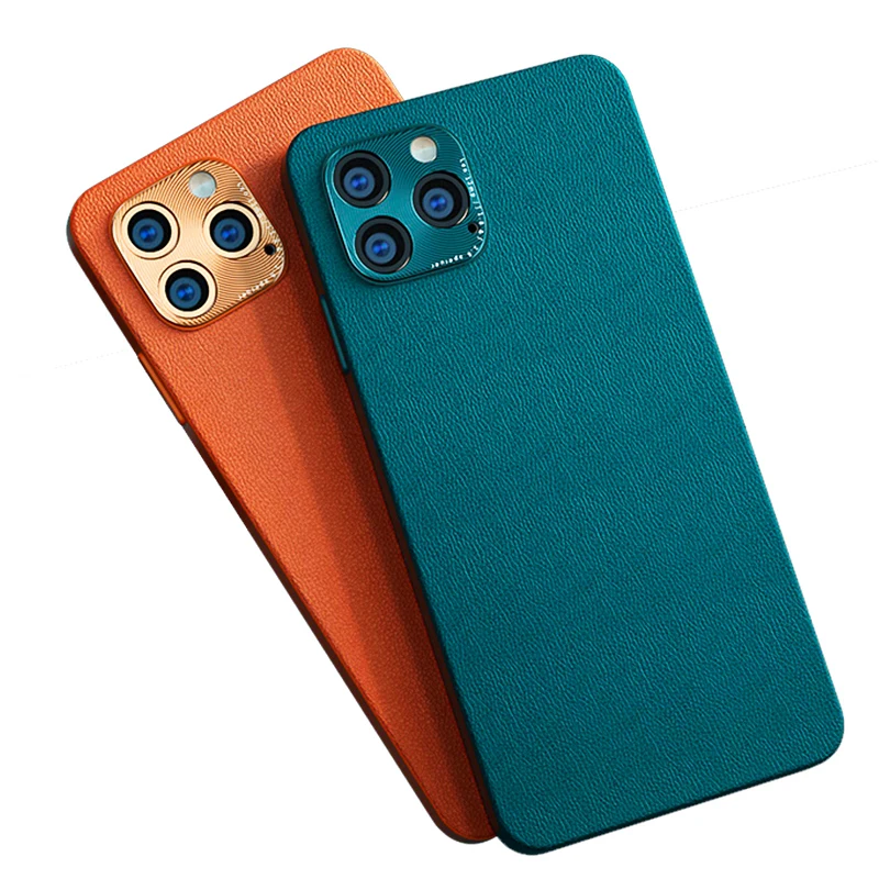 

For IPhone 12 case. iPhone 11 Pro Max 11 full cover luxury ultra-thin leather protective case for men and women