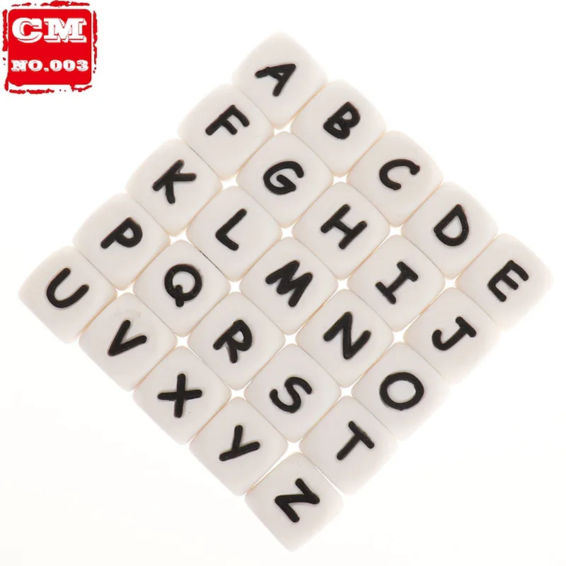 

200 шт., силиконовые бусины-грызунки для зубов