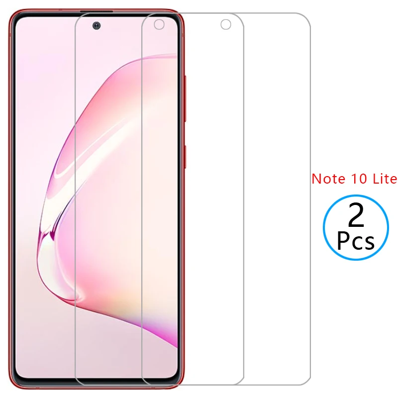 Чехол для samsung note 10 lite защитный чехол из закаленного стекла на экран galaxy note10 light 6 7