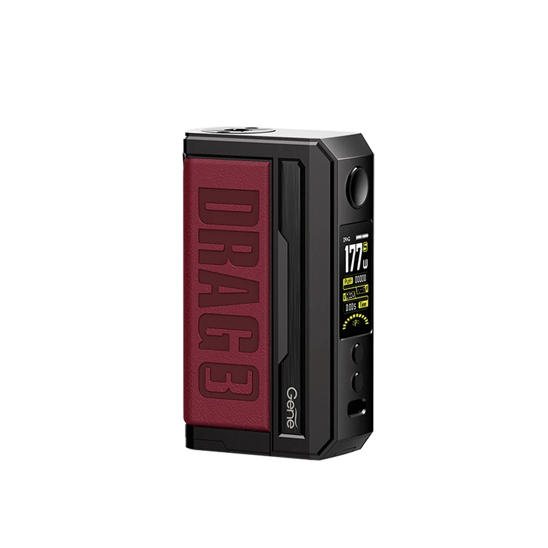Оригинальный VOOPOO Drag 3 Mod 177W TC MOD Type-C 510 Thread Питание от двойной батареи 18650
