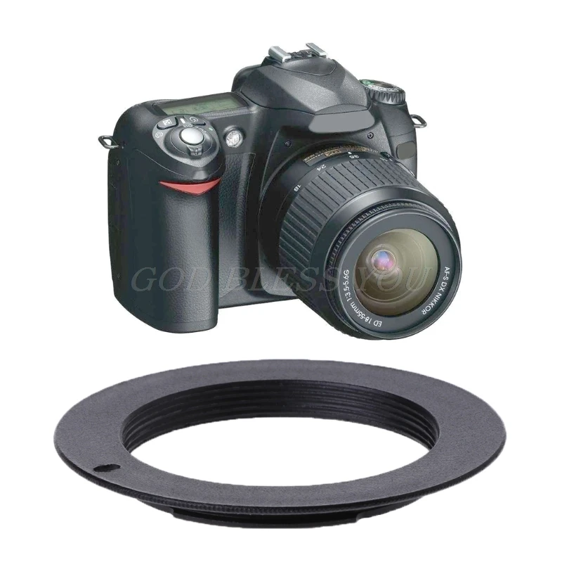 Металлический переходник для объектива M42 кольцо с винтовым креплением Canon EOS Nikon