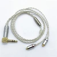 diy earphone wire mmcx 0 78 qdc ie80 im50 tf10 a2dc short cable 50cm