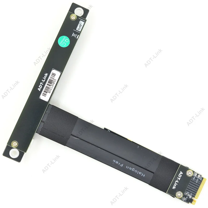 PCIe PCI E 3 0 16X M.2 NGFF NVMe вертикальный держатель для видеокарты 16x ADT кабель DIY ATX