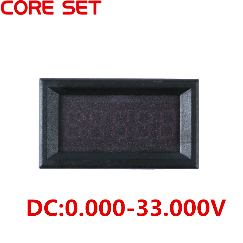 Миниатюрный цифровой Вольтметр 0 36 дюйма 0-30 В постоянного тока 3 провода 5 бит