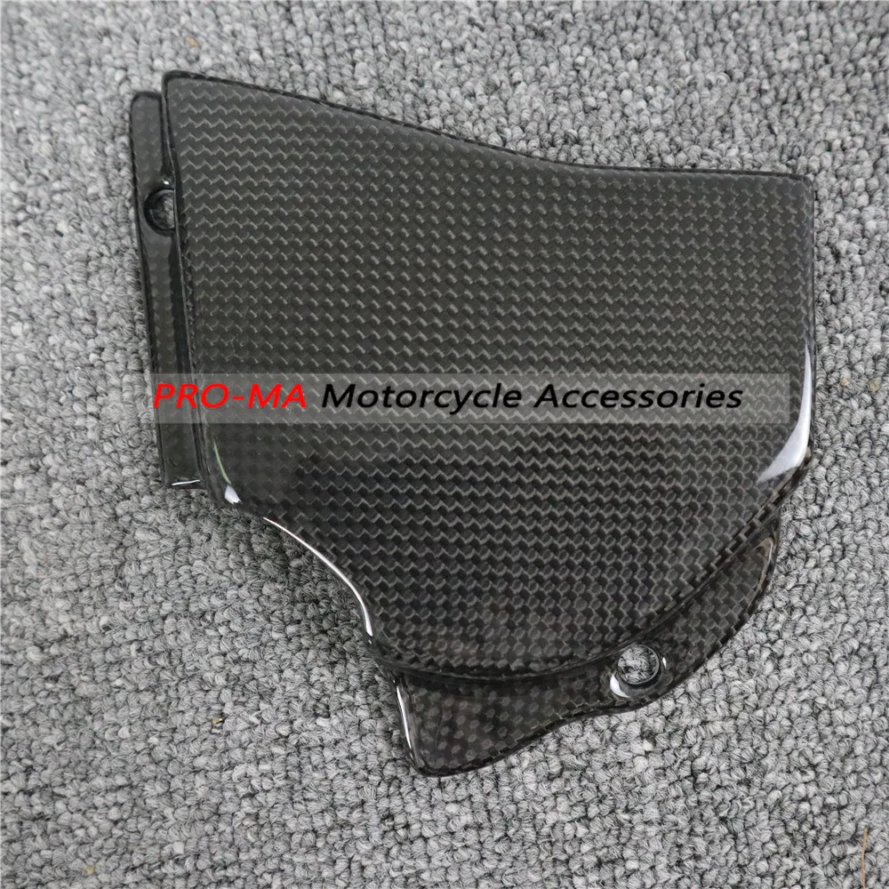 Крышка звездочки мотоцикла из углеродного волокна для Ducati 748 916 996 998 Гладкая глянцевая ткань