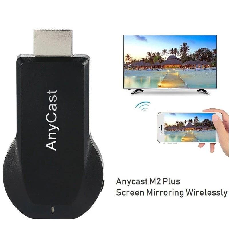 ТВ приемник M2 Plus Wi Fi дисплей Anycast DLNA Miracast Airplay зеркальный экран HDMI совместимый Android