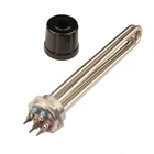 Трубчатый водонагреватель DN40 для инженерного бака, 1-12 дюйма, 3U, SUS304, 3 кВт4, 5 кВт6 кВт9 кВт12 кВт