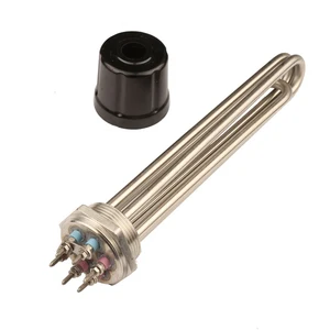 Трубчатый водонагреватель DN40 для инженерного бака, 1-12 дюйма, 3U, SUS304, 3 кВт4, 5 кВт6 кВт9 кВт12 кВт