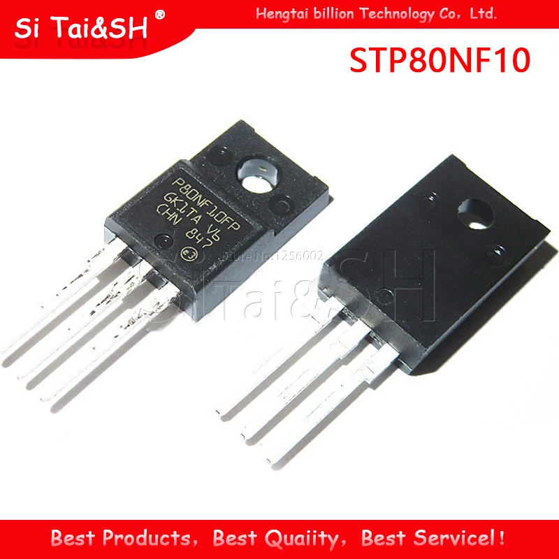 10 шт./лот STP80NF10 STP80NF10PBF P80NF10 TO220 | Электронные компоненты и принадлежности