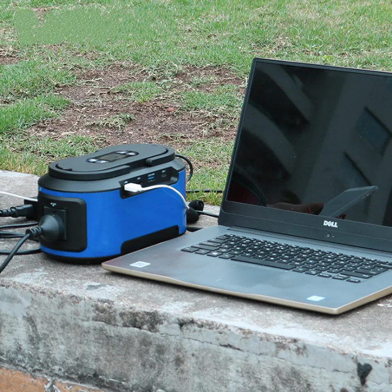 Портативная электростанция внешний резервный аккумулятор 60000 мАч/222Wh 110 В/220 В для