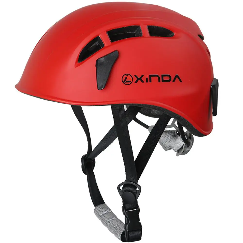 

HiMISS Outdoor Climbing Safety Helmet Hard Surface Hat Adjustable Helmet for Rescue Construction Climbing Work Helmet