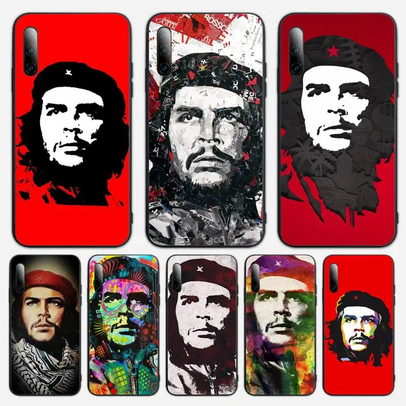 

Che Guevara Smoking Phone Case For honor 7apro 8 9 10 20 8c 7c x lite play pro hrt-lxit ru Cover Fundas Coque