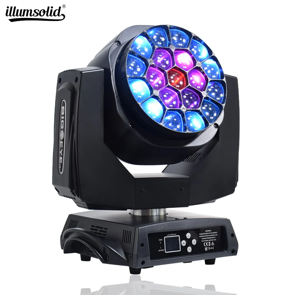 Led wash Dmx 512 Bees Eyes Moving Head Light Zoom Rotating club disco lights for wedding light | Лампы и освещение