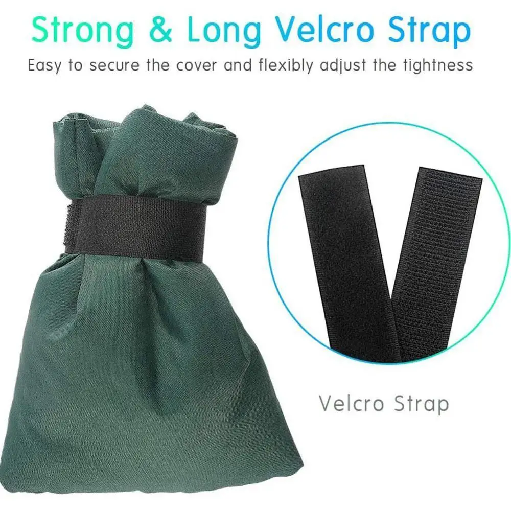 

Winter Faucet Cover Antifreeze Oxford Cloth Tap Covers Frost Protector kitchen accessories Faucet Waterproof faucet Insulat V9M0
