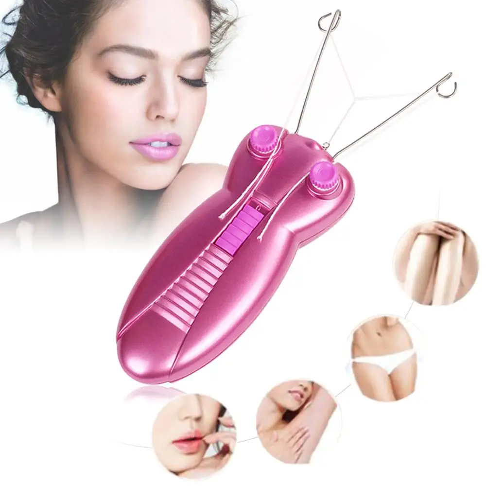 

Rechargeable Skin Facial Hair Removal Beauty Cotton Thread Lady Shaver Face Hair Remover Beauty Care Tool