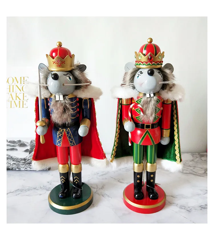 Британский гайковёр милый Король мыши украшение для дома винтажные марионетки