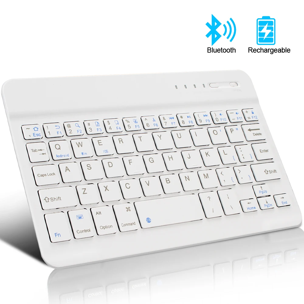 Мини Bluetooth клавиатура беспроводная клавиатура для iPad Apple Mac планшет клавиатура для телефона универсальная Поддержка IOS Android Windows