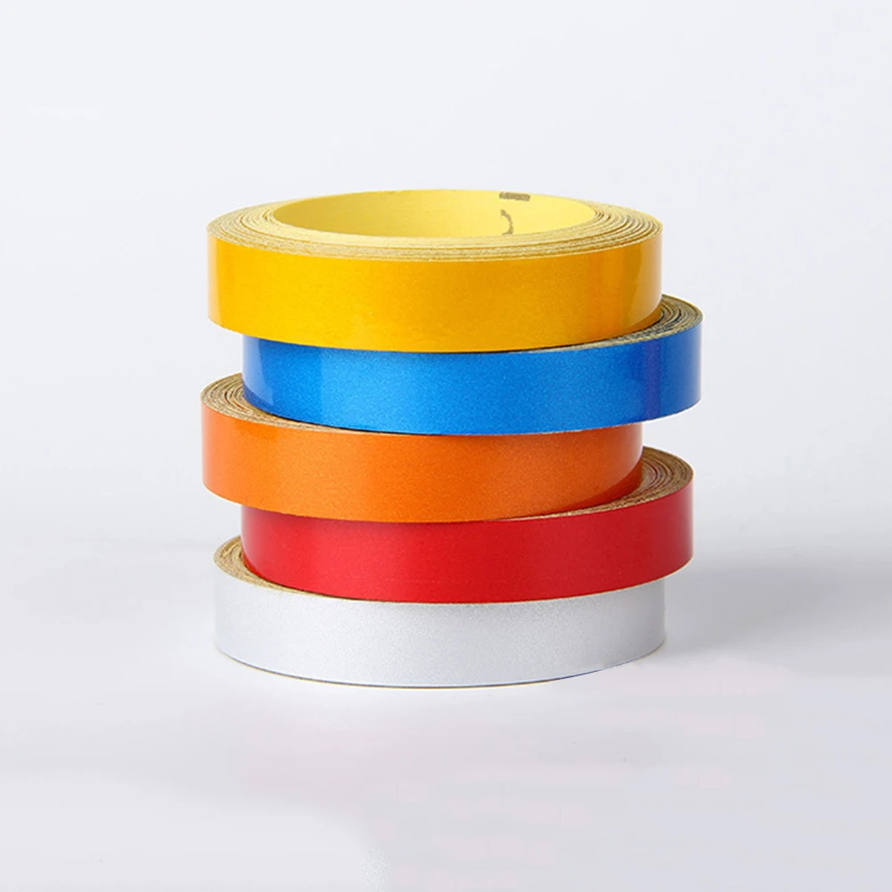 Автомобильная Ночная Волшебная светоотражающая лента 1 см * 5 м наклейка для Volkswagen