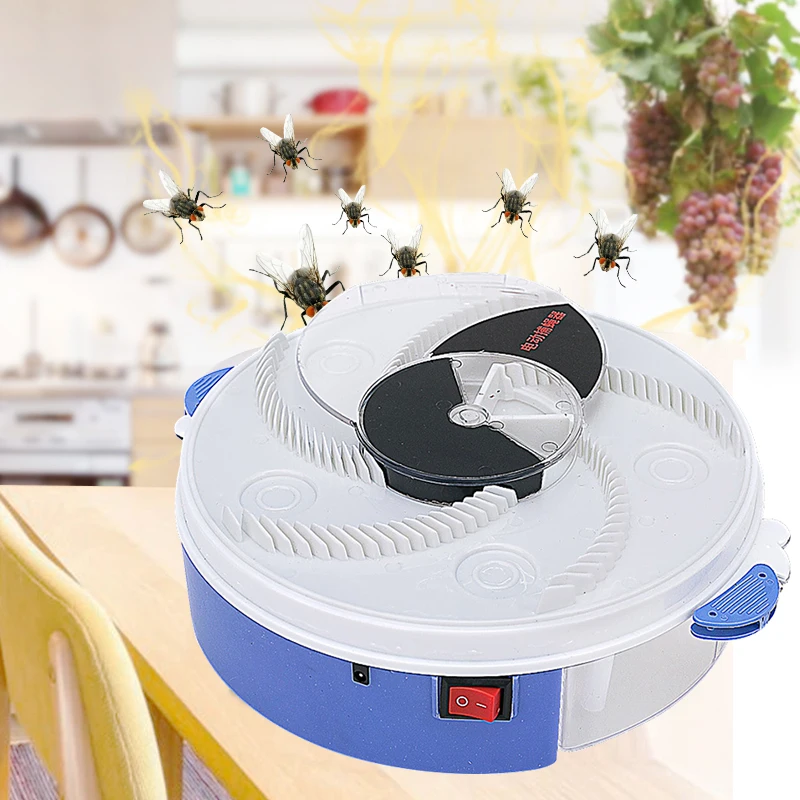 

Electric Flycatcher Automatic Fly Trap Device With Trapping Food Fly Catcher/Trapper Pest Insect Flytrap USB Type Fly Trap Bait