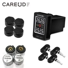 Беспроводная система контроля давления в шинах CAREUD TPMS для автомобильной электроники HondaToyotaNissanMazda, внутренниевнешние датчики