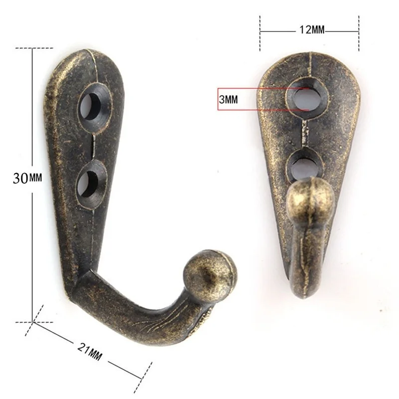 Многофункциональные крючки из цинкового сплава для подвешивания винтажных