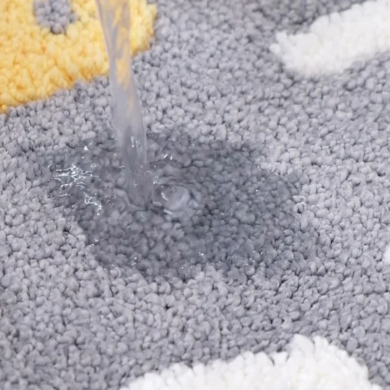 Коврик для ванной с изображением утки Нескользящий Впитывающий очень мягкий