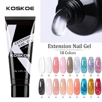 koskoe uv extension gels for nail extension uv nail gel polish for manicure tools 15ml uv gel soak off for nails art design