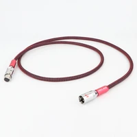 hi end ofc silver plated coaxial cable hifi audio xlr interconnect cord cable xlr male to xlr female cable