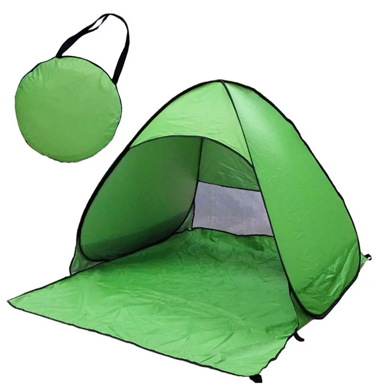 Автоматическая Пляжная палатка RU сверхлегкая Складная всплывающая для всей