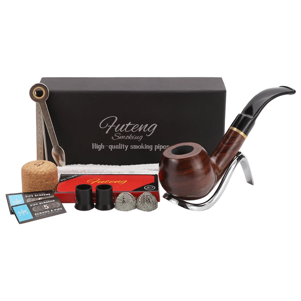 Классический FUTENG трубка из черного дерева Многофункциональный Стиль природа