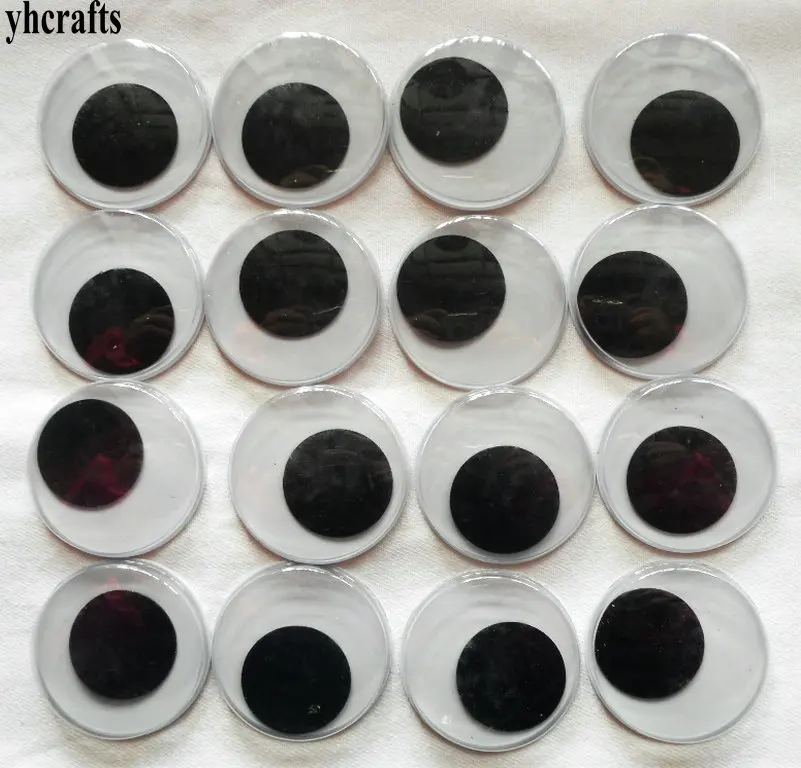 10 шт./лот большие 40 мм пластиковые глазные глазки куклы глаза для детей